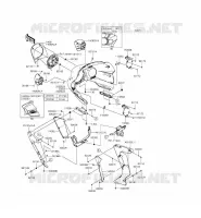 CARENAGE(EXTERIEUR) pour Kawasaki VULCAN 1700 VOYAGER CUSTOM ABS 2012