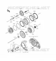 EMBRAYAGE pour Kawasaki VULCAN 1700 VOYAGER CUSTOM ABS 2012