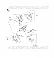 FEUX ARRI&Egrave;RE(S) pour Kawasaki VULCAN 1700 VOYAGER CUSTOM ABS 2012