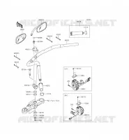 GUIDON pour Kawasaki VULCAN 1700 VOYAGER CUSTOM ABS 2012