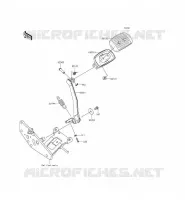 PEDALE DE FREIN/TORQUE LINK pour Kawasaki VULCAN 1700 VOYAGER CUSTOM ABS 2012