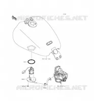 POMPE A ESSENCE pour Kawasaki VULCAN 1700 VOYAGER CUSTOM ABS 2012