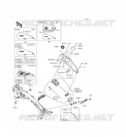 RESERVOIR CARBURANT pour Kawasaki VULCAN 1700 VOYAGER CUSTOM ABS 2012