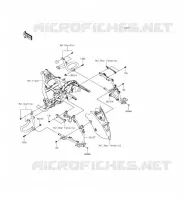 SACOCHES(SUPORT) pour Kawasaki VULCAN 1700 VOYAGER CUSTOM ABS 2012