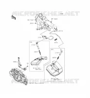 SYSTEME D&acute;ALLUMAGE pour Kawasaki VULCAN 1700 VOYAGER CUSTOM ABS 2012