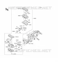 ACCESSOIRE (TAPIS DE SOL) pour Kawasaki VN1700 VOYAGER CUSTOM ABS 2012