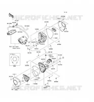 FILTRE A AIR pour Kawasaki VN1700 VOYAGER CUSTOM ABS 2012