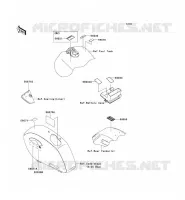 LABEL pour Kawasaki VN1700 VOYAGER CUSTOM ABS 2012