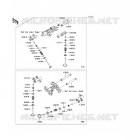 SOUPAPE pour Kawasaki VN1700 VOYAGER CUSTOM ABS 2012