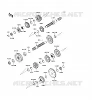 TRANSMISSION pour Kawasaki VN1700 VOYAGER CUSTOM ABS 2012