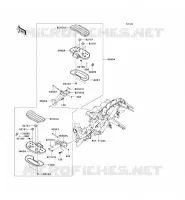 ACCESSOIRE (TAPIS DE SOL) pour Kawasaki VN1700 VOYAGER CUSTOM ABS 2013