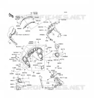 CARENAGE(INT&Eacute;RIEUR) pour Kawasaki VN1700 VOYAGER CUSTOM ABS 2013