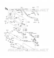 &Eacute;CHAPPEMENT pour Kawasaki VN1700 VOYAGER CUSTOM ABS 2013