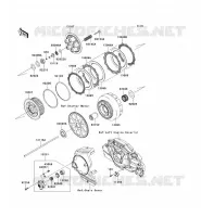 EMBRAYAGE pour Kawasaki VN1700 VOYAGER CUSTOM ABS 2013