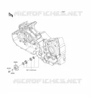 POMPE &Agrave; EAU pour Kawasaki VN1700 VOYAGER CUSTOM ABS 2013