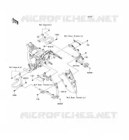 SACOCHES(SUPORT) pour Kawasaki VN1700 VOYAGER CUSTOM ABS 2013