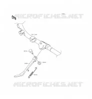 BEQUILLES pour Kawasaki VULCAN 1700 VOYAGER CUSTOM ABS 2014