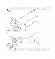 CABLES pour Kawasaki VULCAN 1700 VOYAGER CUSTOM ABS 2014