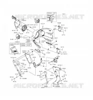 CARENAGE(EXTERIEUR) pour Kawasaki VULCAN 1700 VOYAGER CUSTOM ABS 2014