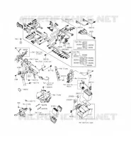 CHASSIS EQUIPMENT ELECTRIQUE pour Kawasaki VULCAN 1700 VOYAGER CUSTOM ABS 2014
