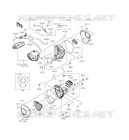 FILTRE A AIR pour Kawasaki VULCAN 1700 VOYAGER CUSTOM ABS 2014