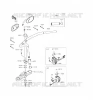 GUIDON pour Kawasaki VULCAN 1700 VOYAGER CUSTOM ABS 2014