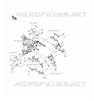 SACOCHES(SUPORT) pour Kawasaki VULCAN 1700 VOYAGER CUSTOM ABS 2014
