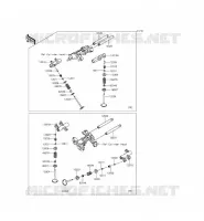 SOUPAPE pour Kawasaki VULCAN 1700 VOYAGER CUSTOM ABS 2014