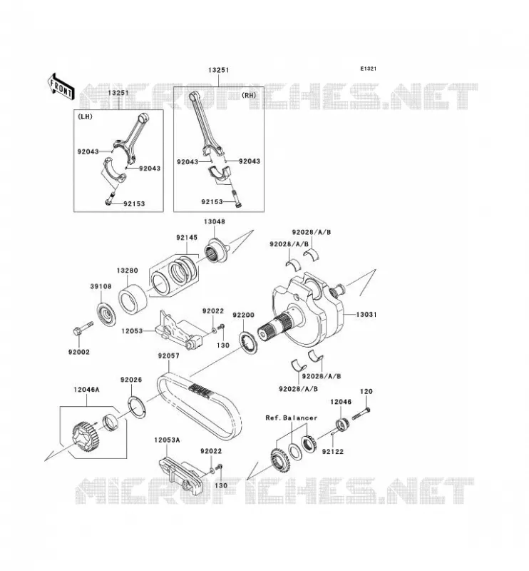 VILEBREQUIN Kawasaki MOTOS 2000 2004 VN2000  VN2000-A1