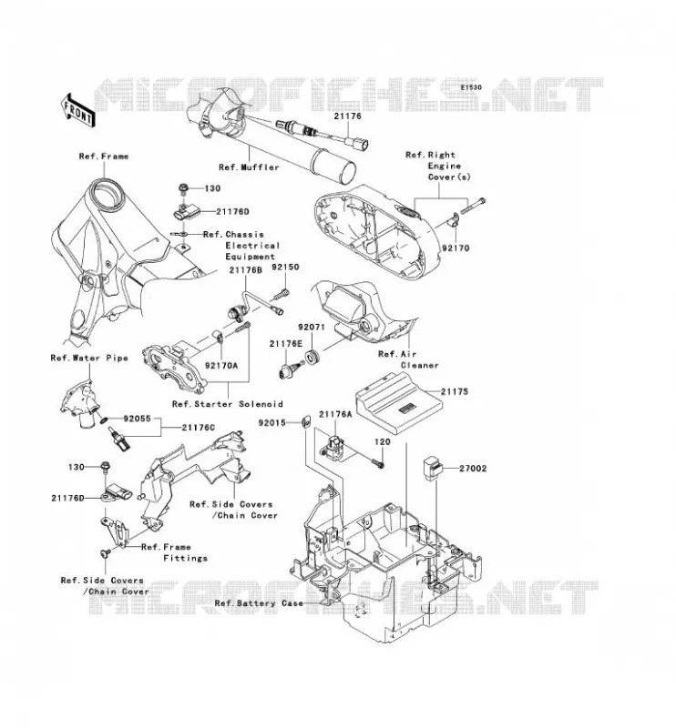 INJECTION CARBURANT Kawasaki MOTOS 2000 2004 VN2000  VN2000-A1H