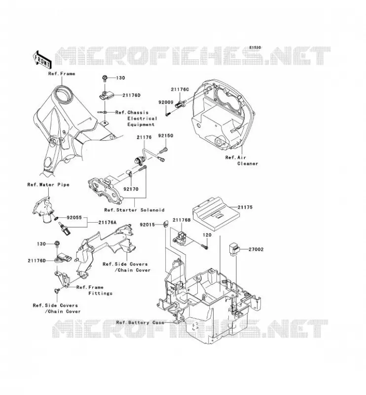 INJECTION CARBURANT Kawasaki MOTOS 2000 2009 VN2000  VN2000G9F