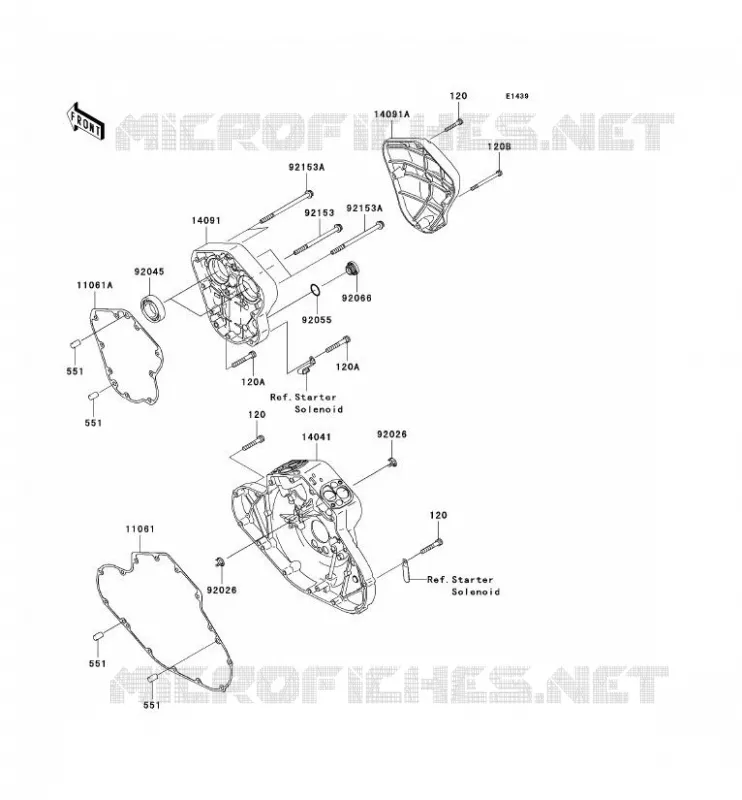 COUVERCLE ARBRE A CAME Kawasaki MOTOS 2000 2008 VN2000 CLASSIC  VN2000H8F