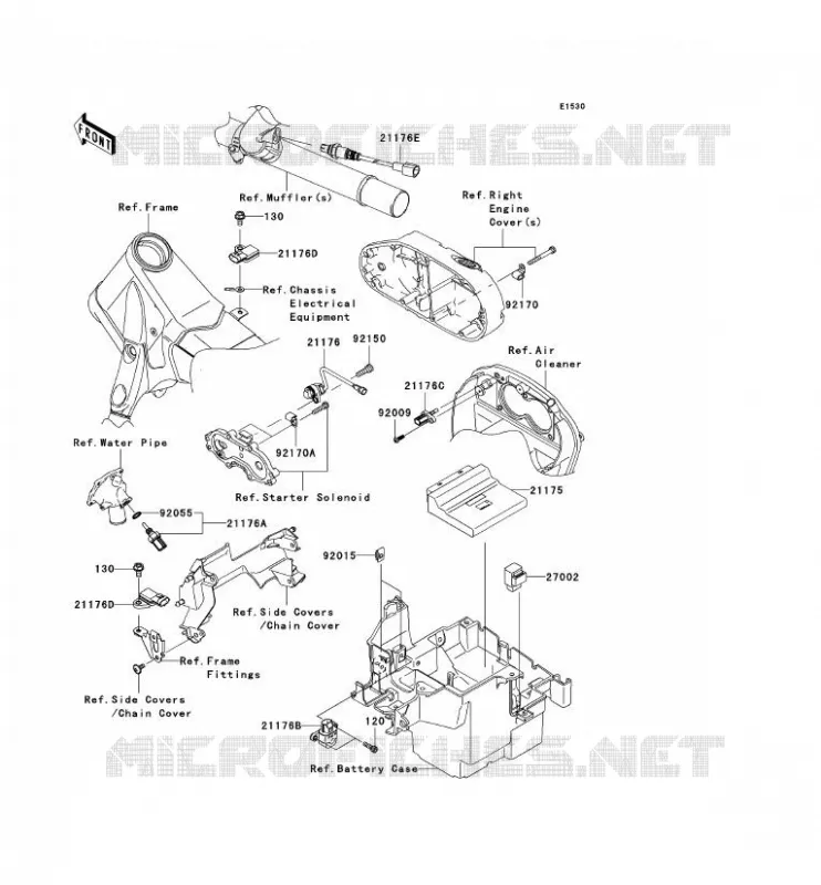 INJECTION CARBURANT Kawasaki MOTOS 2000 2010 VN2000 CLASSIC  VN2000HAF