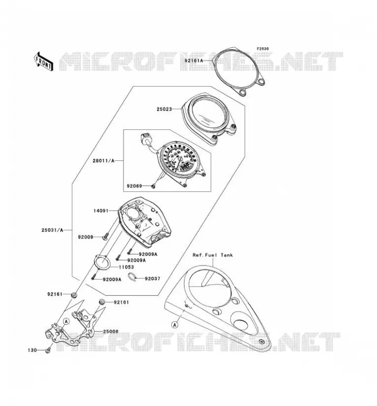 COMPTEURS Kawasaki MOTOS 2000 2010 VN2000 CLASSIC LT  VN2000JAF