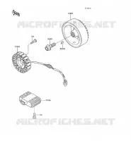 G&Eacute;N&Eacute;RATEUR pour Kawasaki VN750 1997