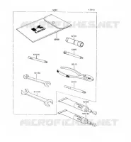 OUTIL UTILISATEUR pour Kawasaki VN750 1997