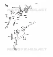 BEQUILLE pour Kawasaki VN750 1990