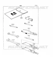 OUTIL pour Kawasaki VN750 1990