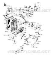 RADIATEUR pour Kawasaki VN750 1990