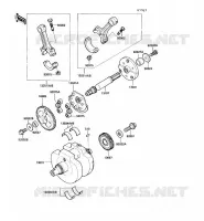 VILEBREQUIN pour Kawasaki VN750 1990