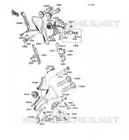 ARBRE A CAME/TENDEUR pour Kawasaki VN750 1992