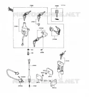 CONTACTEUR pour Kawasaki VN750 1992