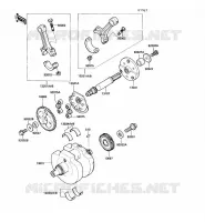VILEBREQUIN pour Kawasaki VN750 1992