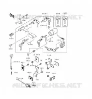 CONTACTEUR SERRURE/R&Eacute;FLECTEUR pour Kawasaki VN800 1995