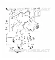 CONTACTEUR SERRURE/R&Eacute;FLECTEUR pour Kawasaki VN800 1997