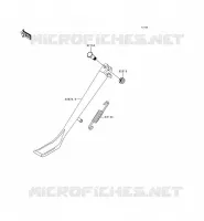 BEQUILLES pour Kawasaki VN800 1999