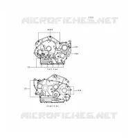 BOULON CARTER MOTEUR pour Kawasaki VN800 1999