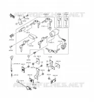 CONTACTEUR SERRURE/R&Eacute;FLECTEUR pour Kawasaki VN800 1999