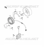 G&Eacute;N&Eacute;RATEUR pour Kawasaki VN800 1999