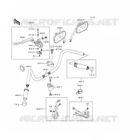 GUIDON pour Kawasaki VN800 1999